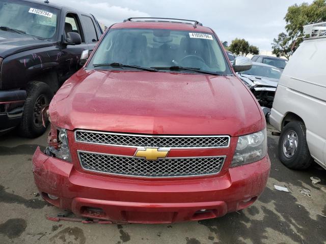 1GNSKCE04CR319602 - 2012 CHEVROLET TAHOE K1500 LTZ RED photo 5