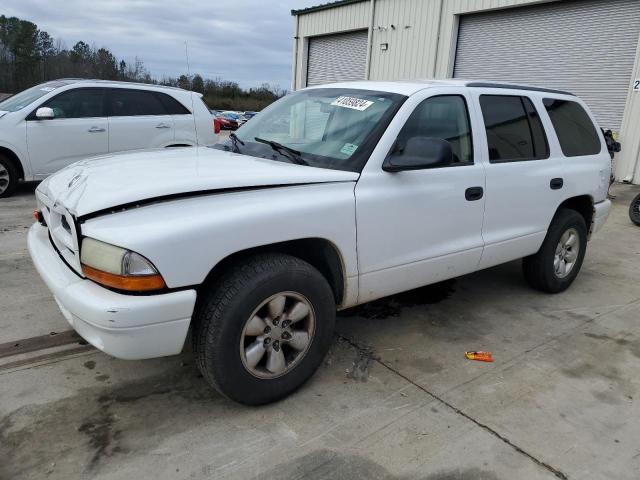 1D4HR38N33F513483 - 2003 DODGE DURANGO SPORT WHITE photo 1