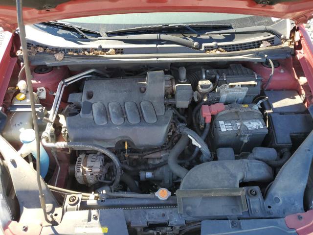 3N1AB6AP2AL712708 - 2010 NISSAN SENTRA 2.0 BURGUNDY photo 11