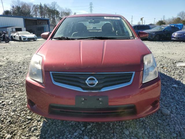 3N1AB6AP2AL712708 - 2010 NISSAN SENTRA 2.0 BURGUNDY photo 5