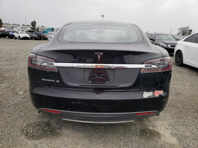 5YJSA1S10EFP29030 - 2014 TESLA MODEL S BLACK photo 6