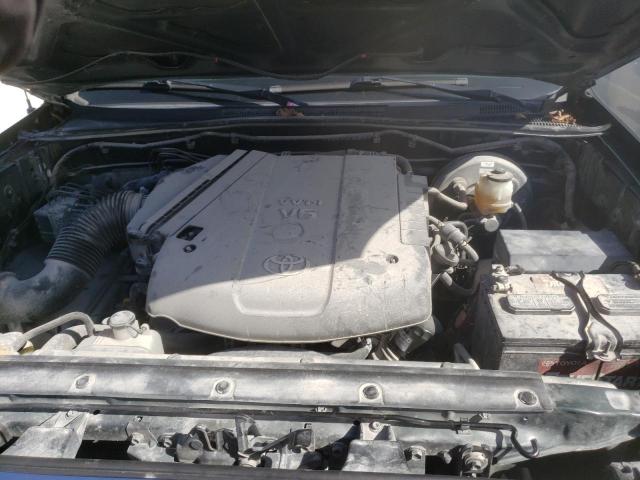 5TEJU4GN4AZ700591 - 2010 TOYOTA TACOMA DOUBLE CAB PRERUNNER GREEN photo 11