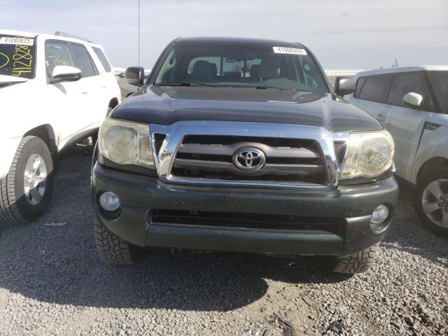 5TEJU4GN4AZ700591 - 2010 TOYOTA TACOMA DOUBLE CAB PRERUNNER GREEN photo 5