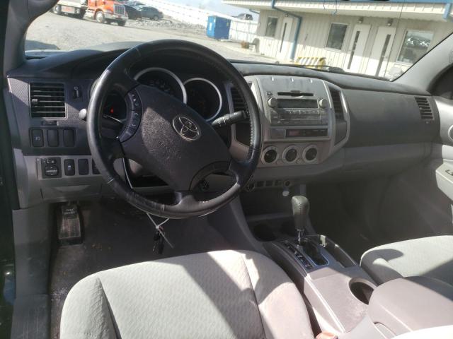 5TEJU4GN4AZ700591 - 2010 TOYOTA TACOMA DOUBLE CAB PRERUNNER GREEN photo 8