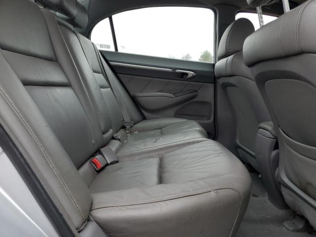 2HGFA16968H317485 - 2008 HONDA CIVIC EXL ვერცხლისფერი ფოტო 10