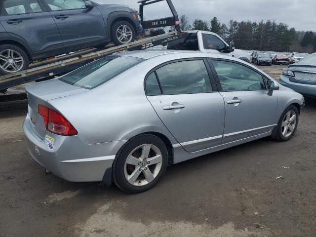 2HGFA16968H317485 - 2008 HONDA CIVIC EXL ვერცხლისფერი ფოტო 3