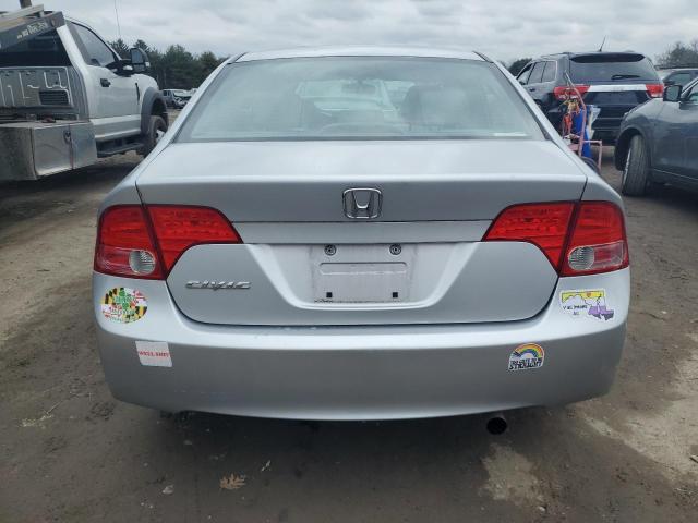 2HGFA16968H317485 - 2008 HONDA CIVIC EXL ვერცხლისფერი ფოტო 6