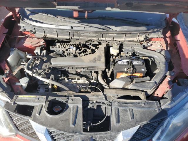 5N1AT2MV4GC841904 - 2016 NISSAN ROGUE S RED photo 11