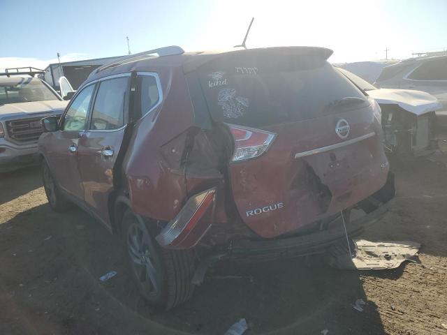 5N1AT2MV4GC841904 - 2016 NISSAN ROGUE S RED photo 2