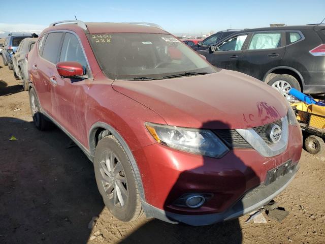 5N1AT2MV4GC841904 - 2016 NISSAN ROGUE S RED photo 4