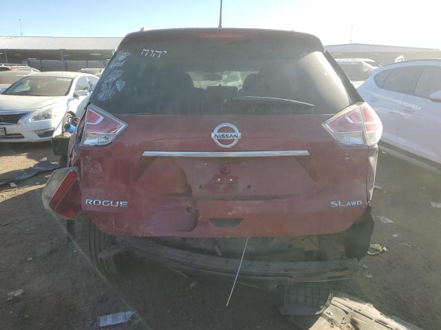 5N1AT2MV4GC841904 - 2016 NISSAN ROGUE S RED photo 6