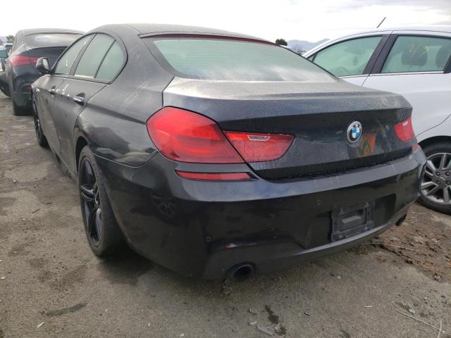 WBA6D0C57GD927406 - 2016 BMW 640 I GRAN COUPE BLACK photo 2