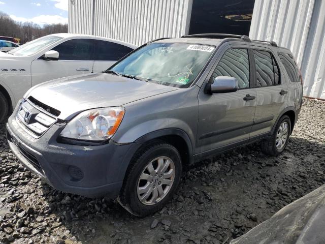 JHLRD78816C052553 - 2006 HONDA CR-V EX SILVER photo 1