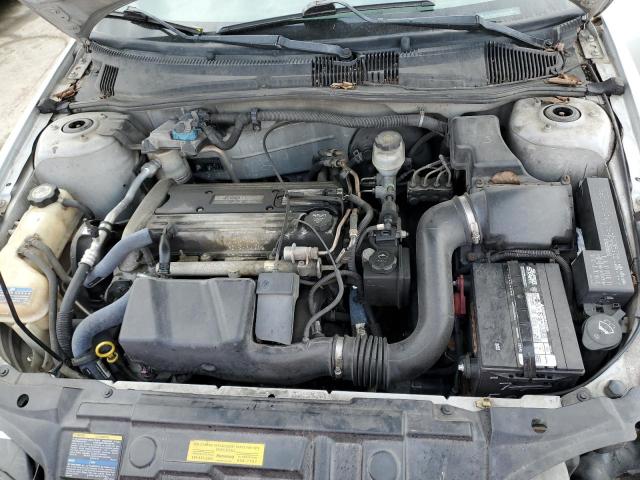 1G1JC52F657201502 - 2005 CHEVROLET CAVALIER SILVER photo 11