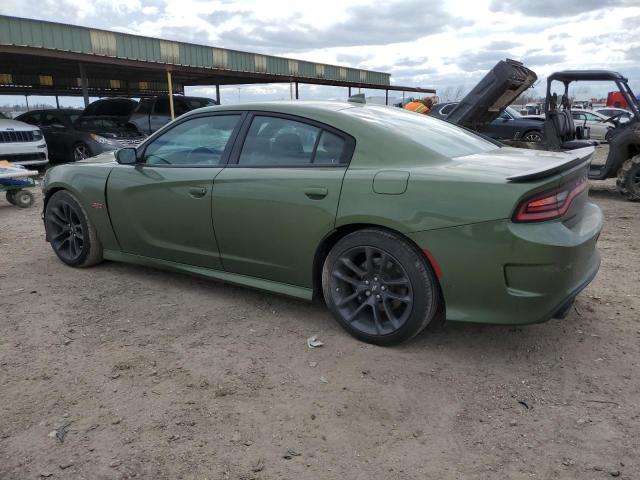 2C3CDXGJXLH241089 - 2020 DODGE CHARGER SCAT PACK GREEN photo 2