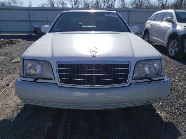 WDBGA51E9PA110695 - 1993 MERCEDES-BENZ 500 SEL WHITE photo 5