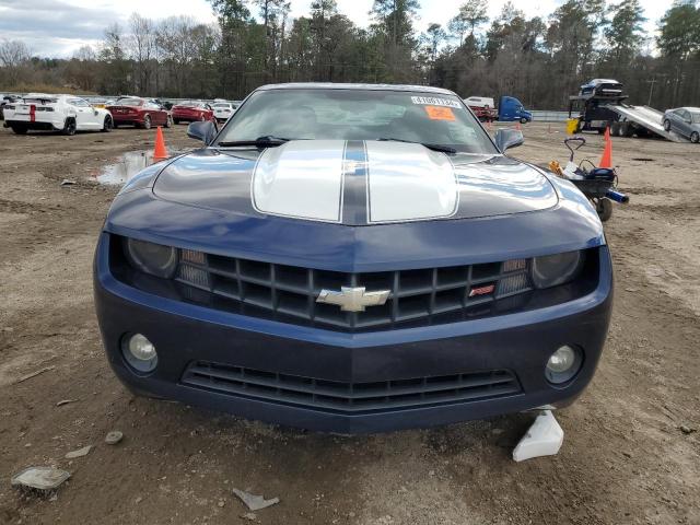 2G1FB1ED2B9141420 - 2011 CHEVROLET CAMARO LT BLUE photo 5