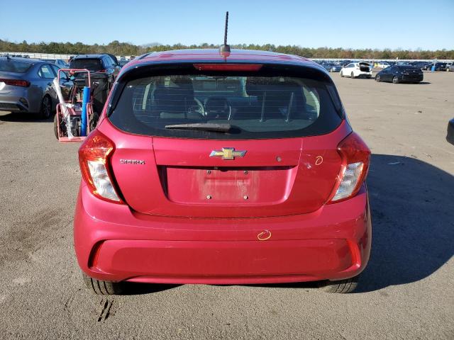 KL8CB6SA2KC763955 - 2019 CHEVROLET SPARK LS RED photo 6