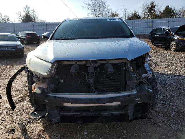 5TDKKRFH4ES034189 - 2014 TOYOTA HIGHLANDER XLE GRAY photo 5