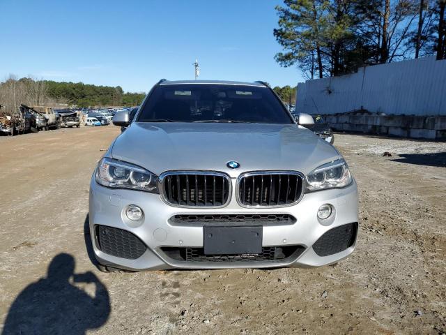 5UXKR0C31H0V75206 - 2017 BMW X5 XDRIVE35I SILVER photo 5