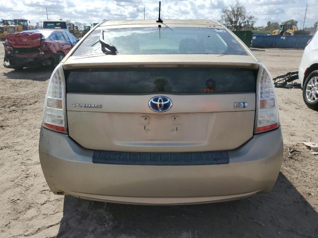 JTDKN3DU6A1033945 - 2010 TOYOTA PRIUS GOLD photo 6