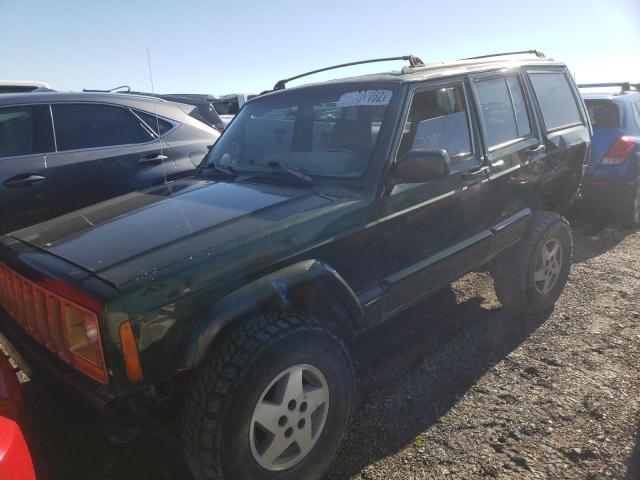 1J4FJ68S4WL235597 - 1998 JEEP CHEROKEE SPORT GREEN photo 1