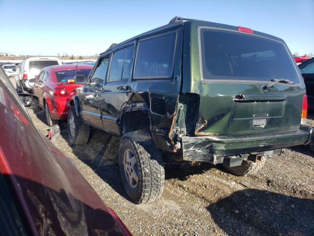 1J4FJ68S4WL235597 - 1998 JEEP CHEROKEE SPORT GREEN photo 2