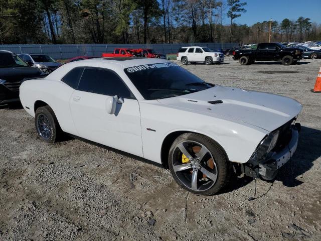 2C3CDYBT3EH310349 - 2014 DODGE CHALLENGER R/T WHITE photo 4