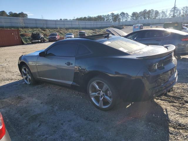 2G1FT1EW7D9209552 - 2013 CHEVROLET CAMARO 2SS BLACK photo 2