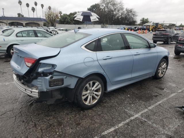 1C3CCCAB2FN710653 - 2015 CHRYSLER 200 LIMITED BLUE photo 3