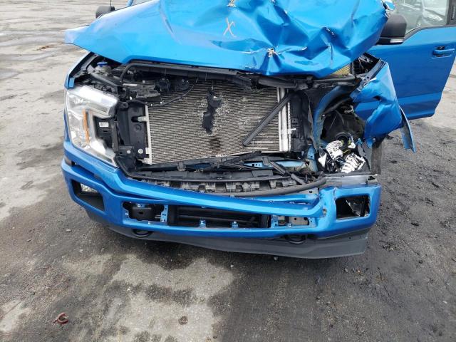 1FTEW1EP9KKF23203 - 2019 FORD F150 SUPERCREW BLUE photo 11