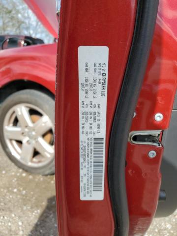 3D4GG67V39T169415 - 2009 DODGE JOURNEY R/T RED photo 13