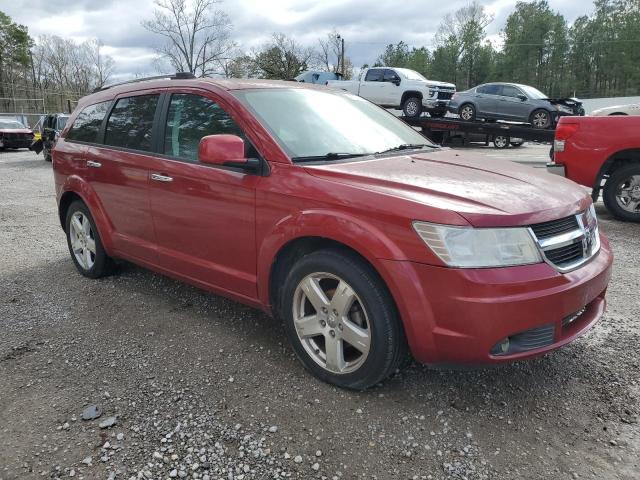 3D4GG67V39T169415 - 2009 DODGE JOURNEY R/T RED photo 4