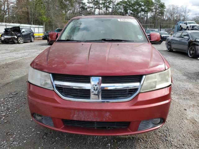 3D4GG67V39T169415 - 2009 DODGE JOURNEY R/T RED photo 5