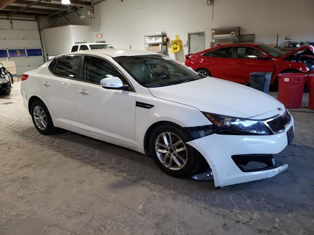 KNAGM4A72D5338866 - 2013 KIA OPTIMA LX WHITE photo 4