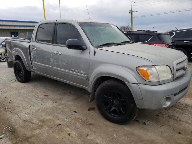 5TBET34176S517635 - 2006 TOYOTA TUNDRA DOUBLE CAB SR5 SILVER photo 4