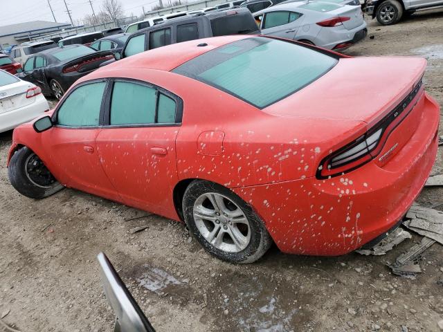 2C3CDXBG3KH753321 - 2019 DODGE CHARGER SXT RED photo 2