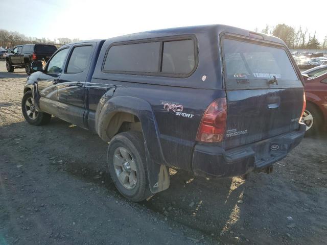 5TEMU52N26Z285319 - 2006 TOYOTA TACOMA DOUBLE CAB LONG BED BLUE photo 2