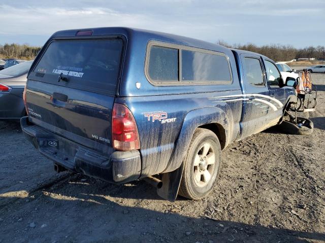 5TEMU52N26Z285319 - 2006 TOYOTA TACOMA DOUBLE CAB LONG BED BLUE photo 3