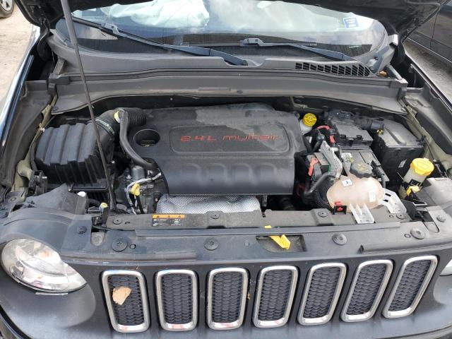 ZACCJBAB0HPG05566 - 2017 JEEP RENEGADE SPORT BLACK photo 12