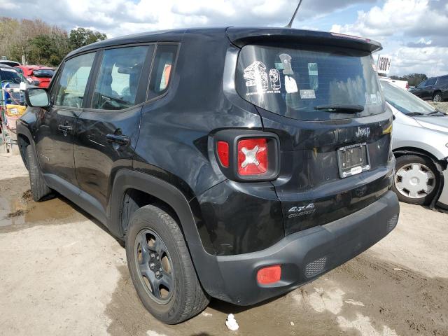 ZACCJBAB0HPG05566 - 2017 JEEP RENEGADE SPORT Սև լուսանկար 2