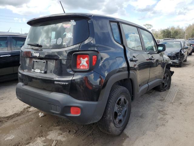 ZACCJBAB0HPG05566 - 2017 JEEP RENEGADE SPORT Սև լուսանկար 3