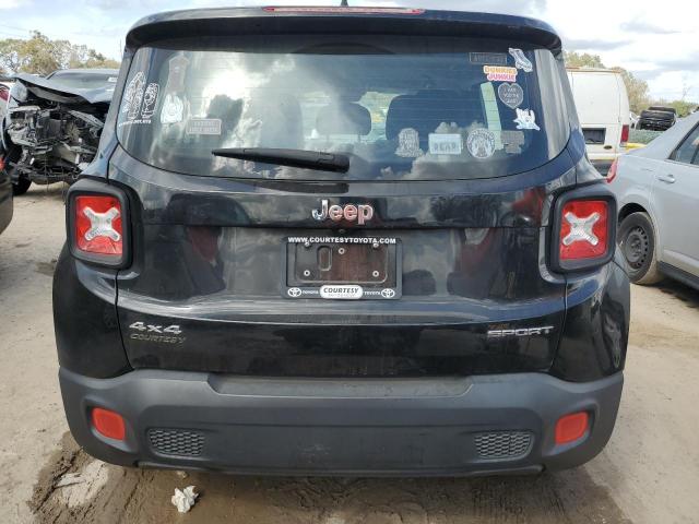 ZACCJBAB0HPG05566 - 2017 JEEP RENEGADE SPORT Սև լուսանկար 6