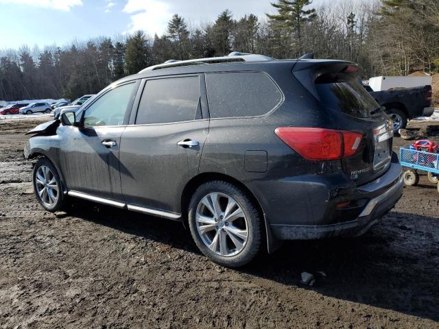 5N1DR2MM1KC609725 - 2019 NISSAN PATHFINDER S BLACK photo 2