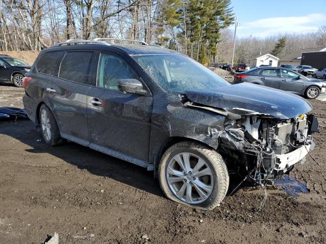 5N1DR2MM1KC609725 - 2019 NISSAN PATHFINDER S BLACK photo 4