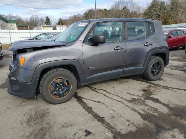 ZACCJAAB9HPE92419 - 2017 JEEP RENEGADE SPORT GRAY photo 1