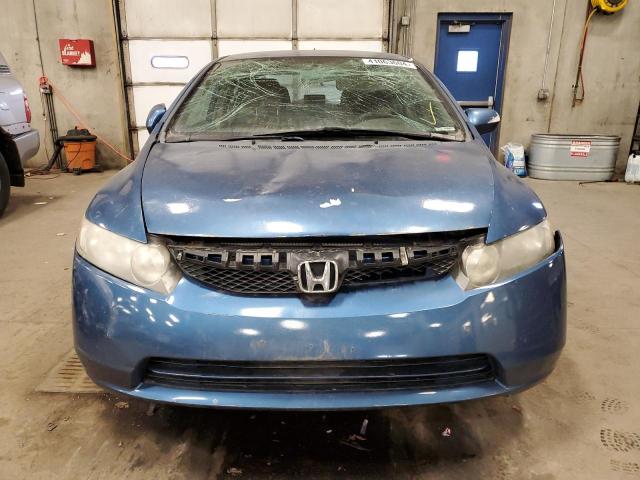 JHMFA36299S012634 - 2009 HONDA CIVIC HYBRID BLUE photo 5