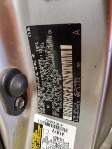 5TDZA23C46S454585 - 2006 TOYOTA SIENNA CE SILVER photo 13