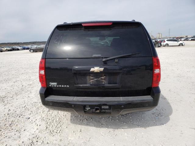 3GNFC16J88G200629 - 2008 CHEVROLET SUBURBAN C1500  LS BLACK photo 6