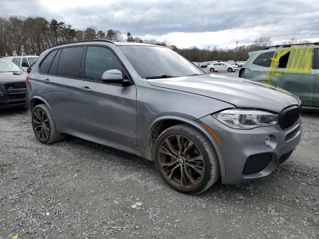 5UXKR6C56F0J77796 - 2015 BMW X5 XDRIVE50I GRAY photo 4